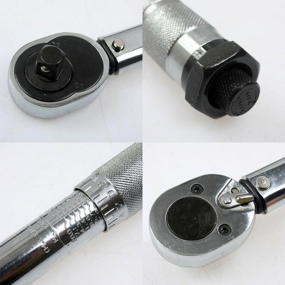 1/4" DR 5-25Nm Adjustable Torque Wrench Bike Fixing Tool Accurate Ratchet