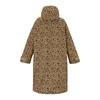 Regatta Unisex Erwachsene Leopardenmuster Wasserdichte Wende-Umkleidebademantel