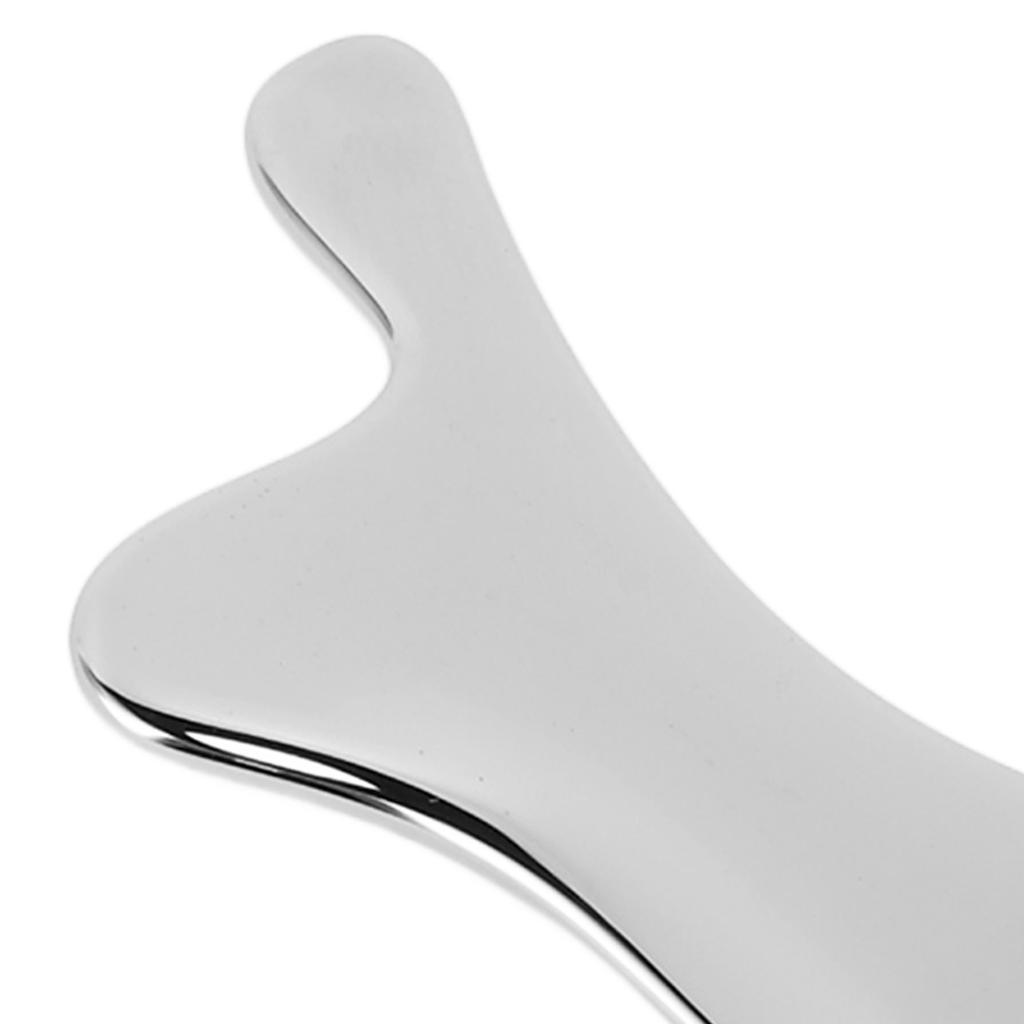 3D Roller Fish Shape Massage Tool Alloy Unclogging Tendons Relieve Fatigue Gua Sha Scraping Massage Tool for Neck Facial