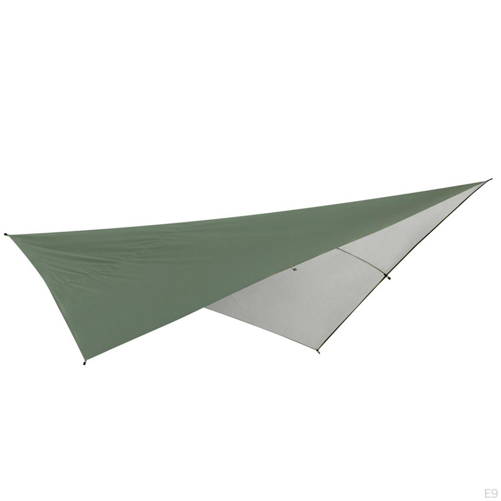 Tent Tarp 3 Meters, Portable Lightweight Windproof Camping Shelter, 3-4 Person Picnic