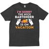 Funny Bartender Waiter Waitress Black S 5xl Unique Themed Humor T Shirt