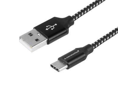 Charging and Syncing Cable, 300 Cm, Microfiber Braided, USB > USB-C