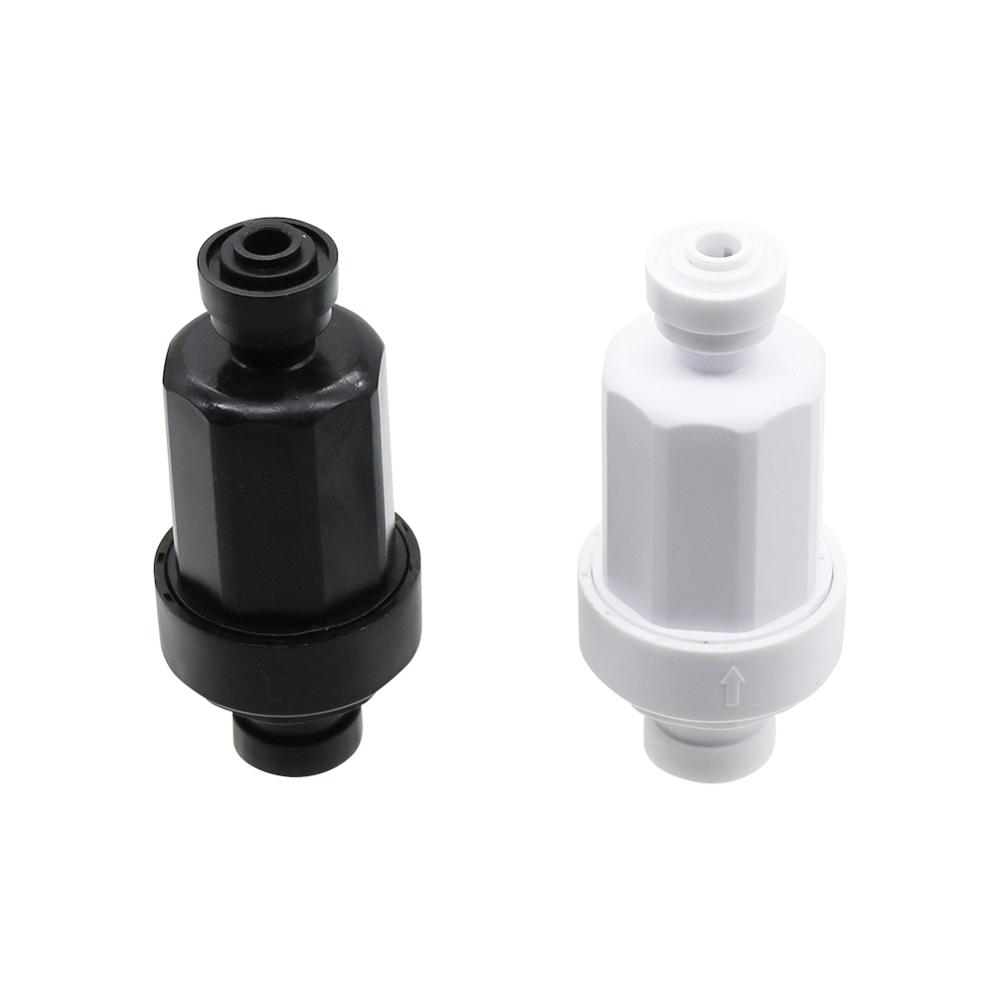 1/4" Water Purifier Front Microfilter Stainless Steel 120 Mesh Quick Connect Water Filter Garden Irrigation Slip Lock Filter