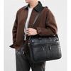 Men's New Business Laptop Bag Fashion Men's One-shoulder Messenger Briefcase Large-capacity Retro Shoulder Bag