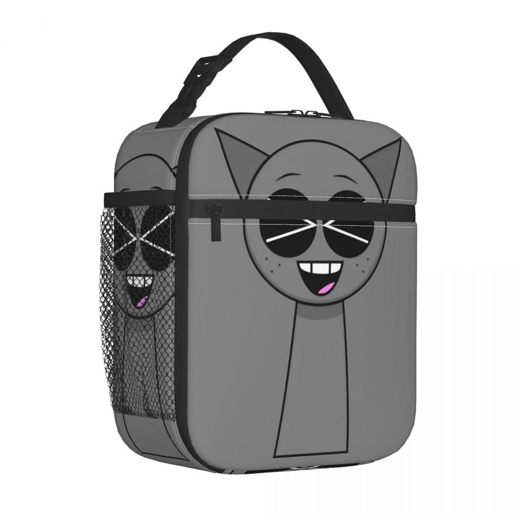 Anime Puella Magi Madoka Magica Heat-keeping Meal Tote Thermal Bag Reusable,Meal Container Comic Big Tote Lunch Box Food Handbags