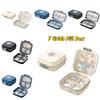 Grids Sealing 7 Grids Pill Box Mini Jewelry Storage Pill Organizer Travel Pill Case  Daily Use
