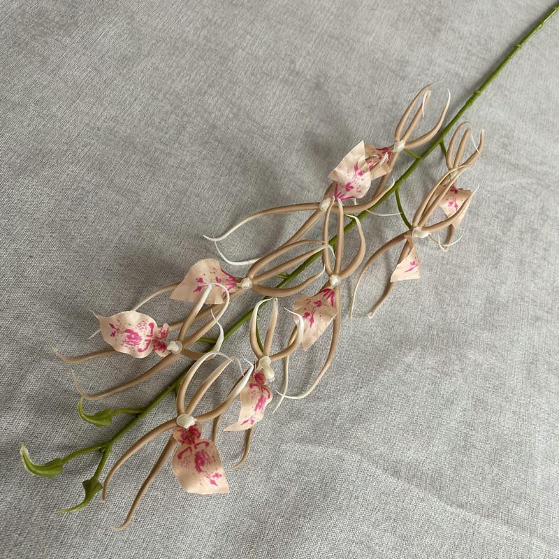 Lange Orchideen-Seidenblume Hochzeitsdekoration Kunstpflanze für Heim- und Hoteldekoration
