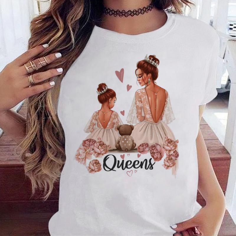 Maycaur Fashion Women T Shirt Funny Girl Printed T Shirt Casual Black Tops s Ladies Girl Tee Shirt FeUnisex Harajuku Graphic Top S