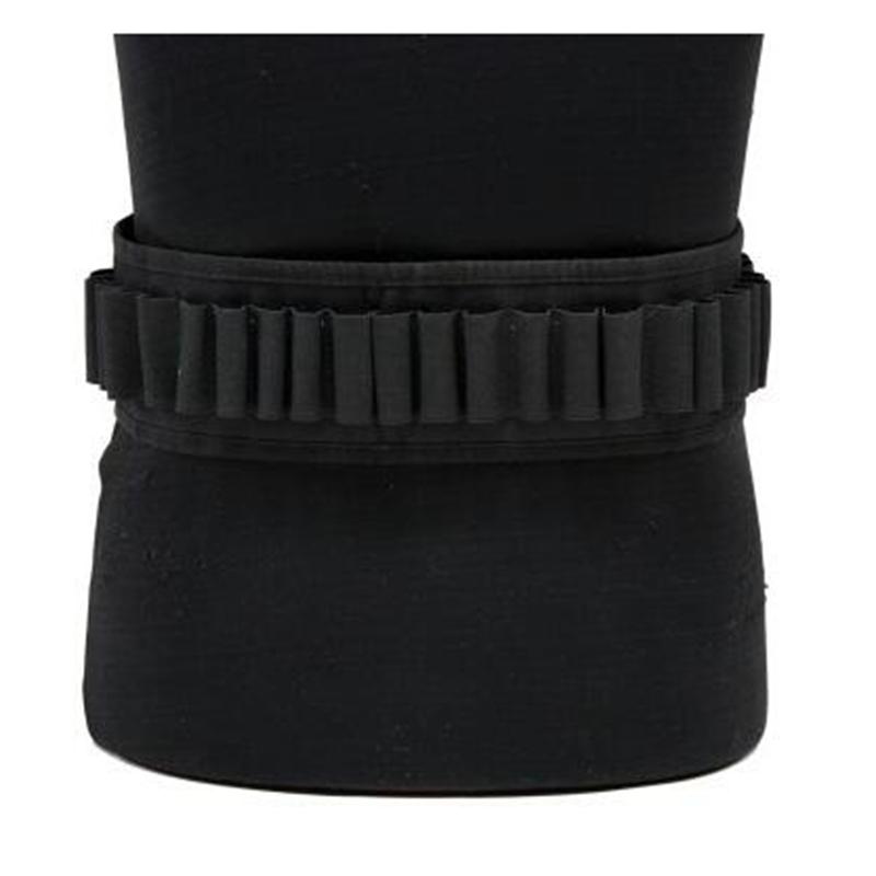 Tactical 27/30 Rounds Shotgun Bandolier Belt Adjustable Shotgun Shell Carrier Ammo Pouch Holder for 12 Gauge Hunting Accessories