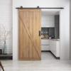 8-3/5\'\'Flat Black Flush Sliding Barn Door Finger Pull Handle Hardware