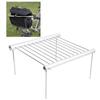 Stainless Steel Charcoal Barbeque Grill Portable Folding Grill for Outdoor Camping Cooking Picnics