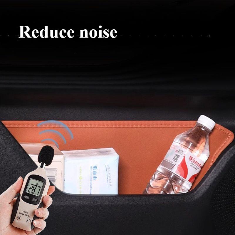 For Haval H9 2026 2026 Car Door Slot Storage Box Leather Protective Pad Cover WaterProof Organize Barrel Interior Accessories