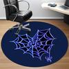 1pc Spider Web Office Round Area Rug, Indoor Mat Suitable ForOffice, Under Office Chairs Bedroom Living Room Home Decor, Room Decot009