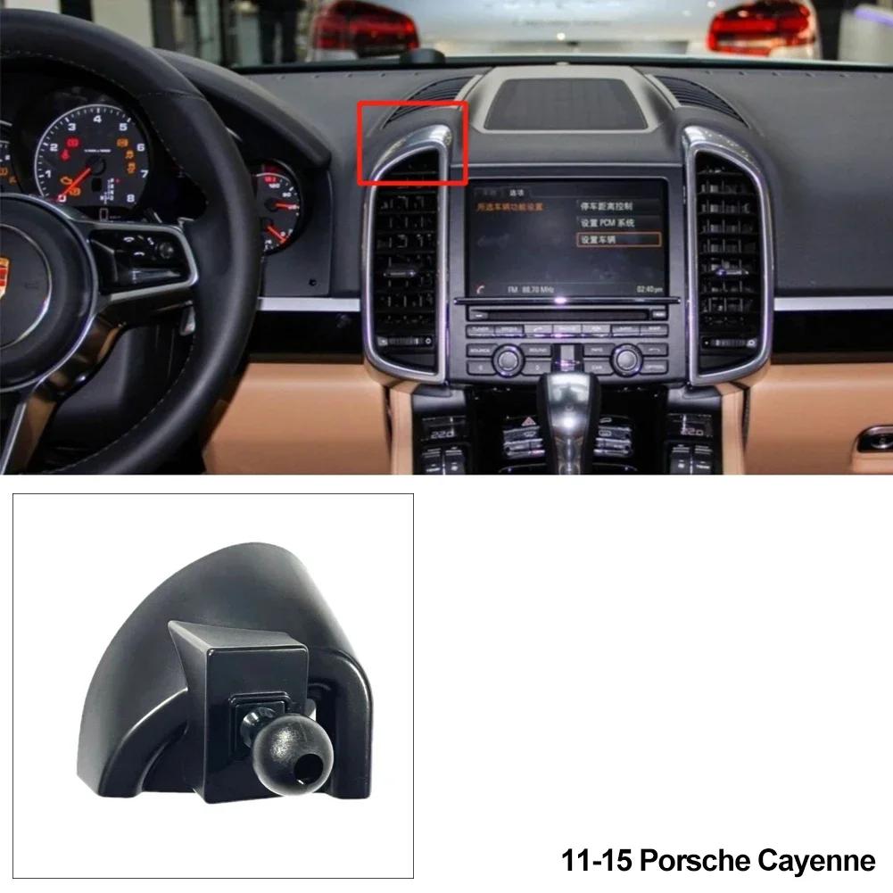 Car Phone Holder Auto Air Vent Stand Dashboard Mount Fixed Bracket Dedicated Base For Porsche 718 918 Macan Cayenne Panamera