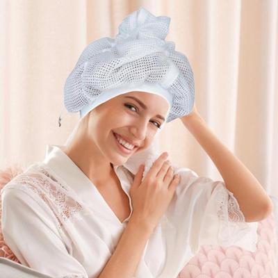Adjustable Hair Drying Hoods Net Plopping Caps For Drying Long Curly Hair Quick Drying Hair Towel Bath Hats Girls ProcessingCap