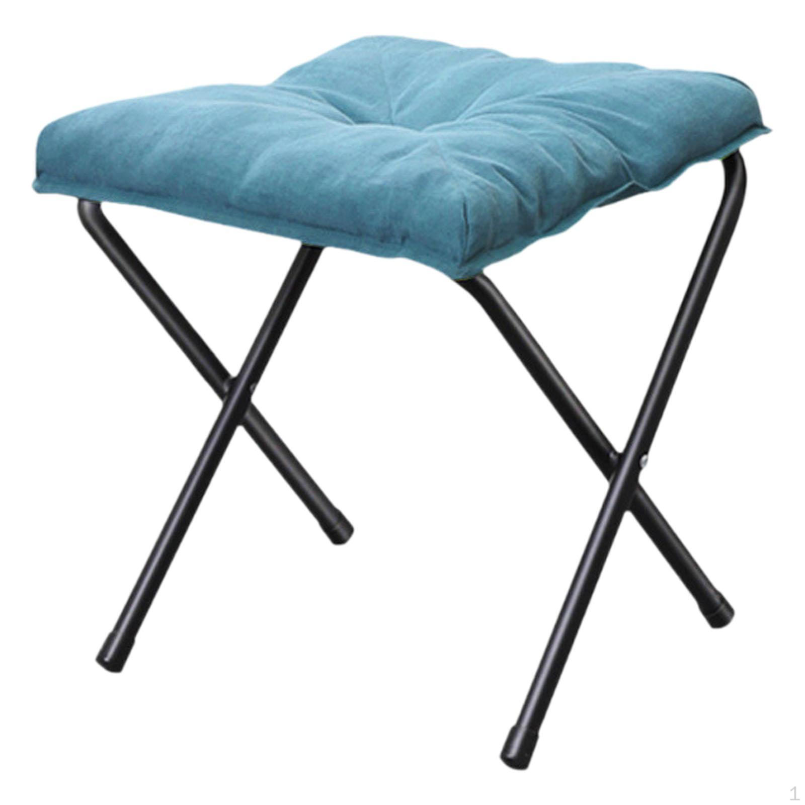 

Foot Stool Camping Chair Multipurpose Gifts Wear Resistant Soft Portable Fishing Seat for Outdoor