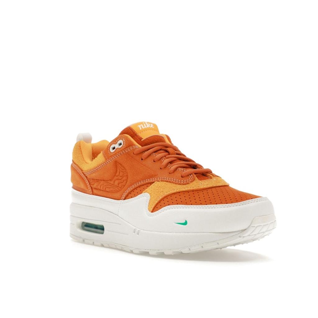 Nike Serena Williams Design Crew X  Air Max 1 Monarch Women Sneakers Orange Summit-White Sundial FQ4298-800