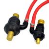 TIG Welding Power Cable Quick Convert  M16x1.5 Gas-Adapter Transfer Integrate 10-25/35-50 Connector-For TIG Torch