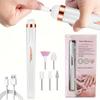 Electric Nail Polishing Machine Set Manicure Set With Light Portable With Battery Electric Manicure Art Tools For Gel Remover