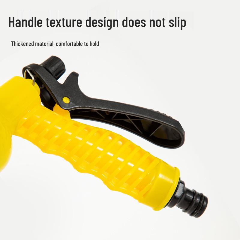 7-Function Car Wash & Garden Water Gun: Multi-Mode Shower Head