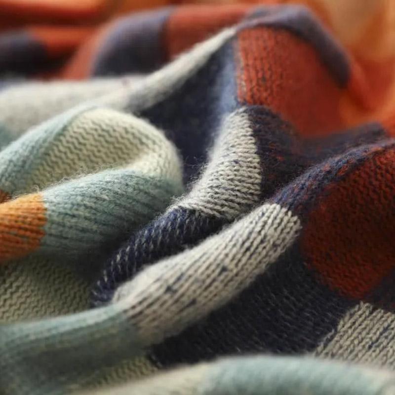 Sweater for Women Autumn Winter Thickened Pullover Warm Colorful Turtleneck Long-sleeve Knit Sweater Stretchy Long Sleeve Oversize R Tops