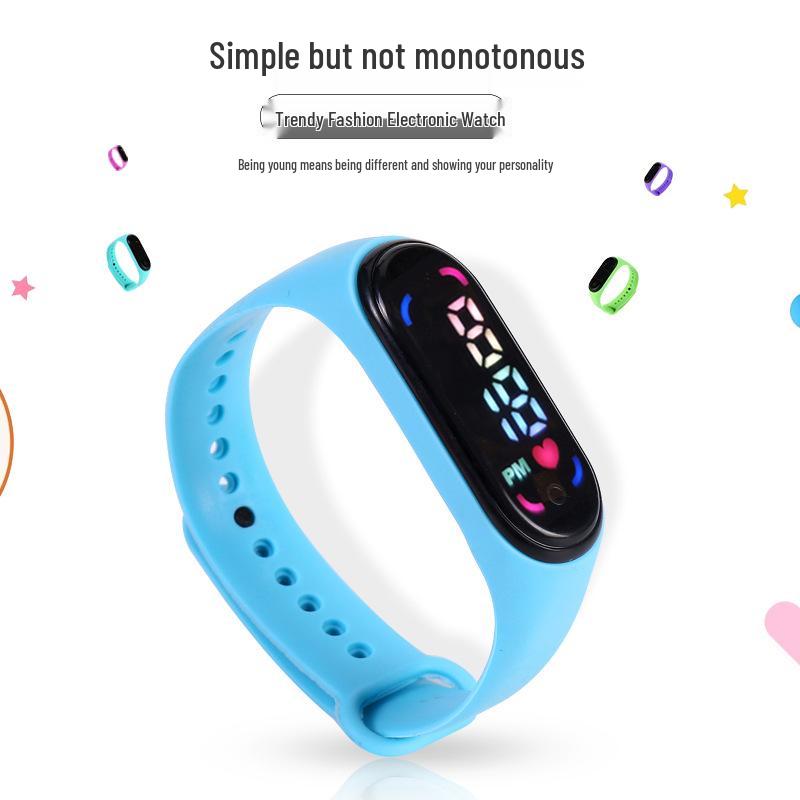 LED Touchscreen Bracelet Watch - Unisex Fashion