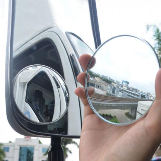 95mm Car Wide Angle Blind Spot Mirror Round Convex Rear View Mirror Accessories