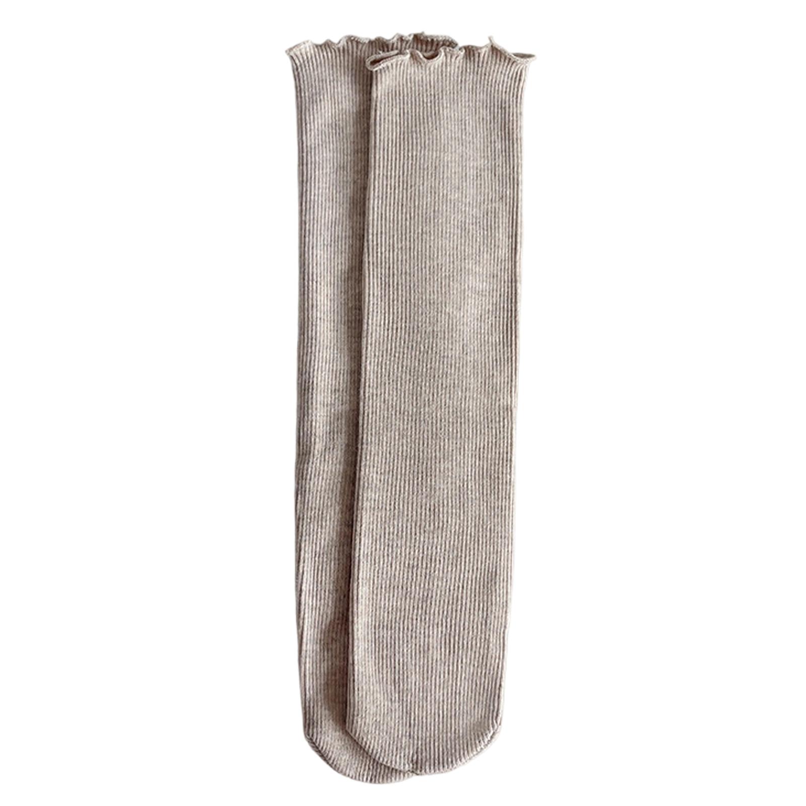 

Детские милые и повседневные гольфы до колена One Size жёлтый