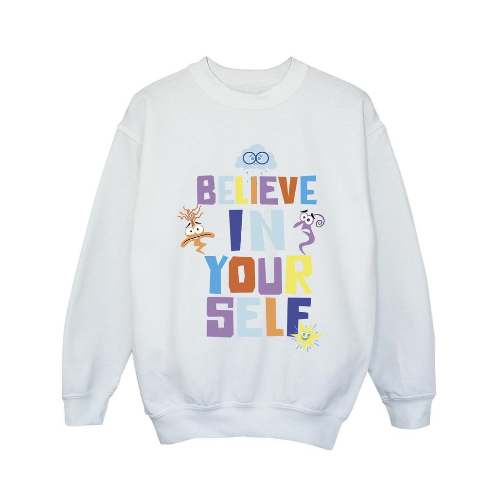 Inside Out 2 Girls Believe In Yourself Sweatshirt