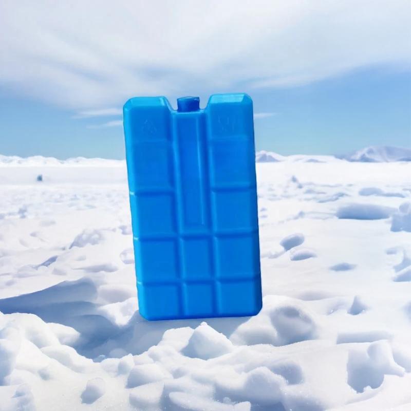 1pc 200/400ml Ice Crystal Box Reusable Set Up A Stall Ice Plate Suitable For Outdoor Activities Traveling Food Preservation Tool