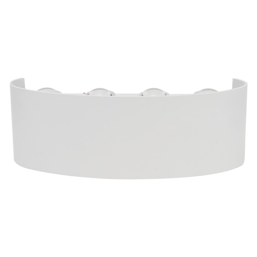 8LED 8W Wall Sconce Waterproof Wall Light for Outdoor Indoor Lighting AC85-265V Warm Light