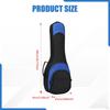 Ukulele Bag Sponge Padding Gig with Adjustable Shoulder Strap and Carrying Handle for