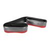 2.5m Car Front Bumper Lip Spoiler Cover Rubber Carbon Fiber Color Universal for Truck