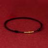 PANJBJ Kaninchen Armband für Damen Mädchen Rotes Geflecht Verstellbarer Schmuck Neujahrs Geburtstagsgeschenk Dropshipping Großhandel