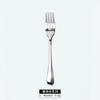 Stainless Steel Knife, Fork and Spoon Western Food Steak Knife Fruit Fork Steak Tableware Dessert Fork Jieyang