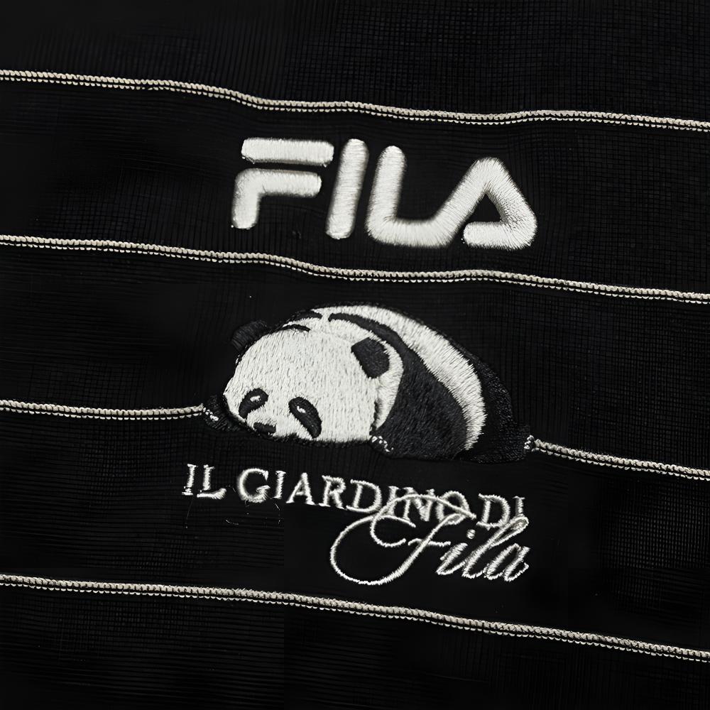 New FILA Heritage Knitwear Men's Jet Black F11M538407F-BK