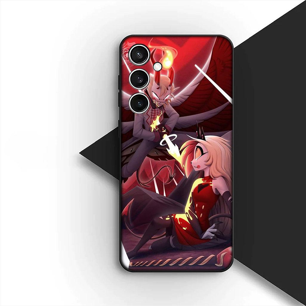 

Cover for Xiaomi Redmi 15 15C A3 A4 A5 9A 9C NFC Note 9 Pro Casing Phone Case Alastor H-Hazbins Charile Hotels Angel Dust Redmi A4
