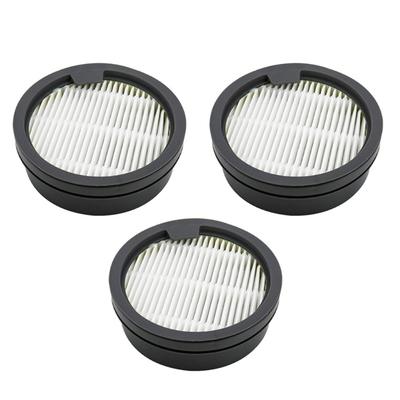 Pack of 3 Vacuum Filter Replacement Part Round Filter Vacuum Cleaner Accessories Replacement Filter for Vacuum Cleaner