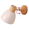 Wooden Nordic Wall Light Modern LED Reading Light Bedside Lamp for Bedroom Living Room Home Decor Fixture