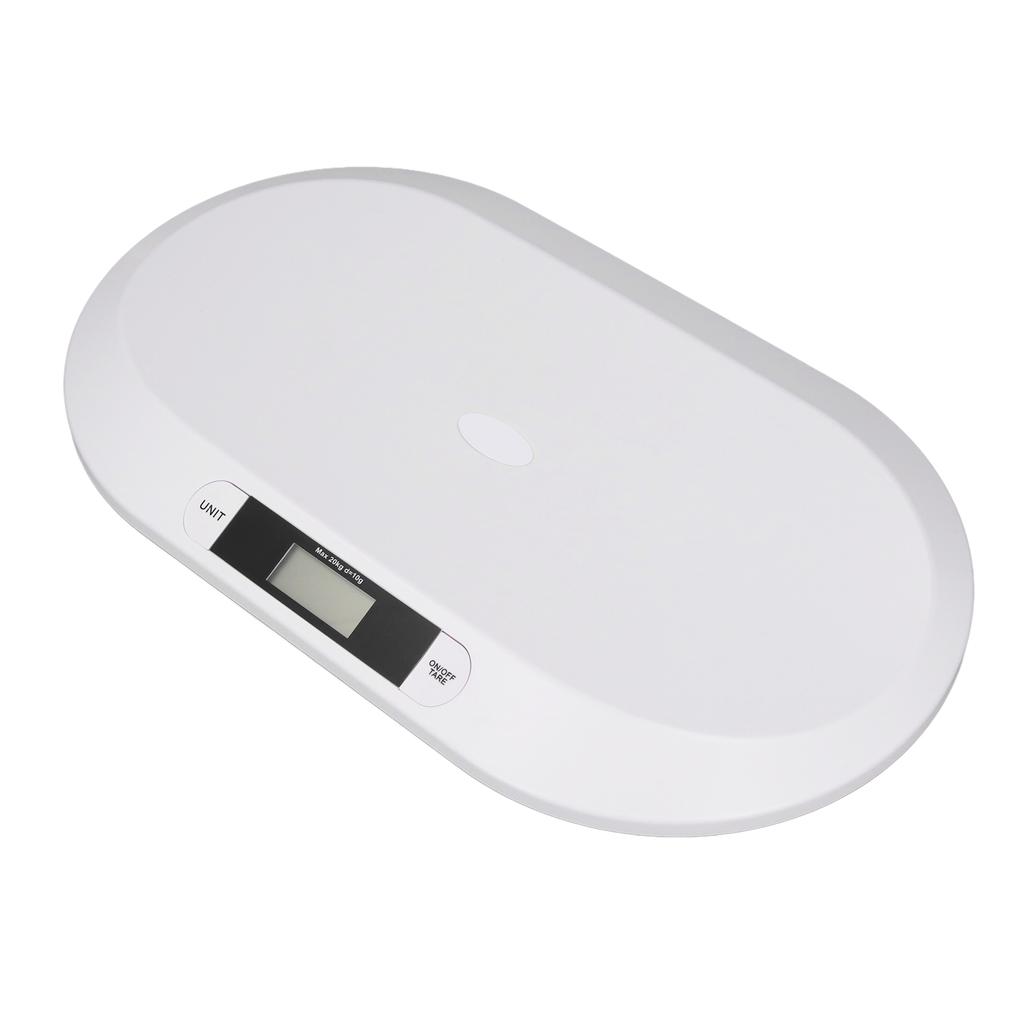 Multifunktions-Kleinkindwaage, Kilogramm bis zu 44 Pfund, genaue digitale Haustierwaage für Welpen, Katzen, Neugeborene