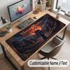 Fantasy Magie Thema Angepasstes Mauspads Personalisierter Druck Name Text Schreibtischunterlage Für Zuhause Büro Tischdekoration