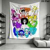 One Piece Wall Tapestry Aesthetic Wall Hanging Printed Fabric Blanket Decorative Tapestries For Bedroom Living Room Home Decor