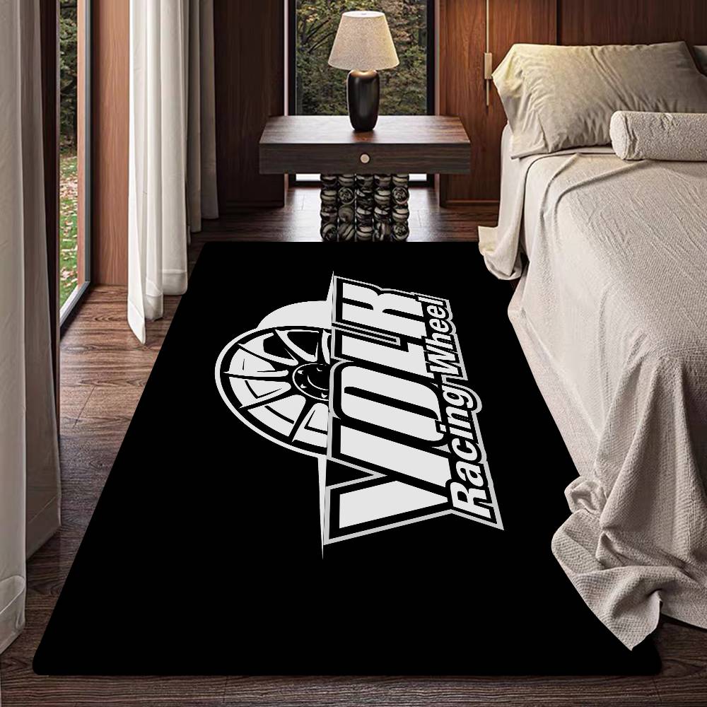 RAYS Wheels Room Mats Retro Multiple Choice Living Room Kitchen Rug Non-Slip Welcome Rug