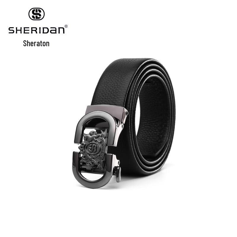 

Sheraton Men s Business Casual Leather Automatic Buckle Belt 110cm