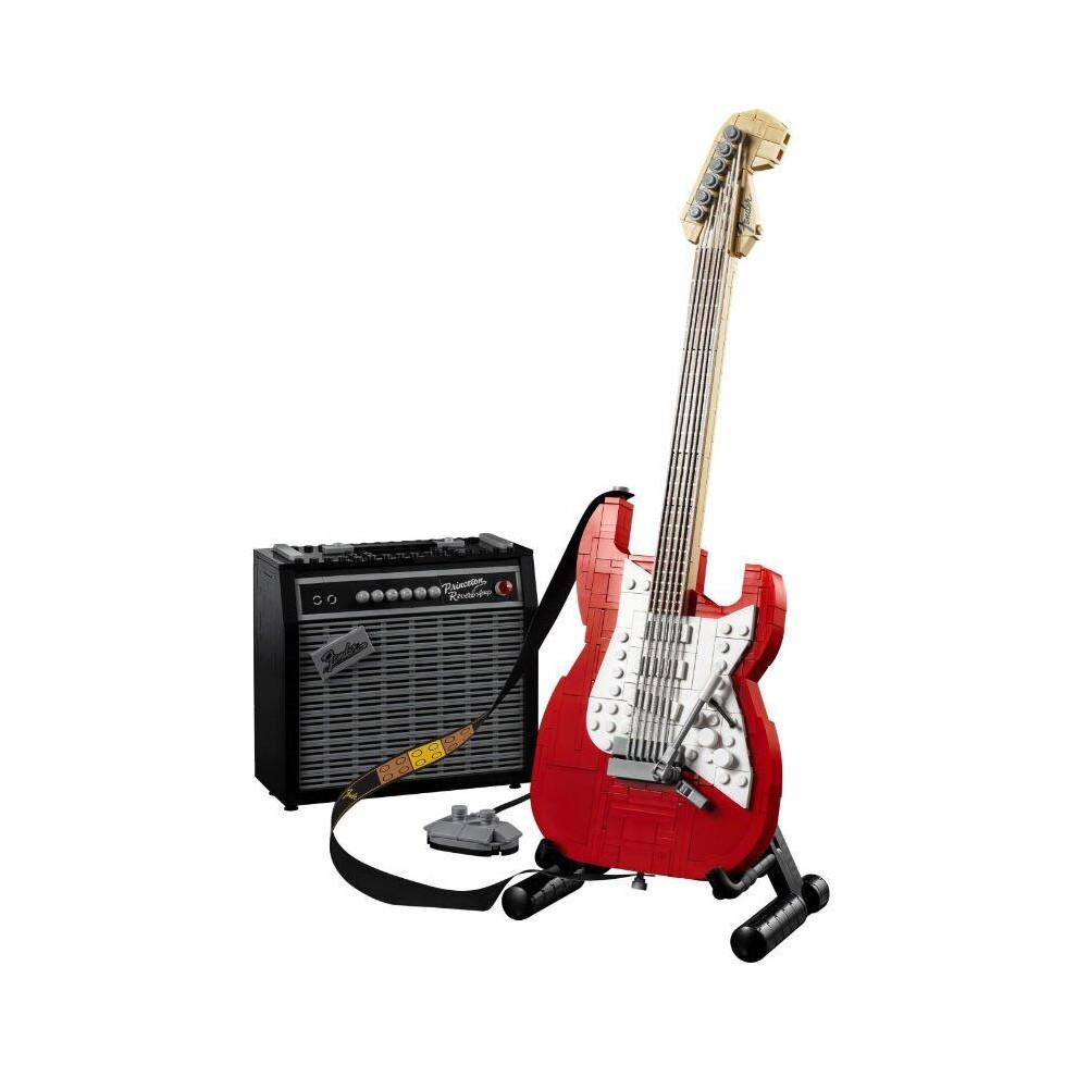 Fender Stratocaster Имитация Электрогитары Набор Конструктора Модель Детская Игрушка