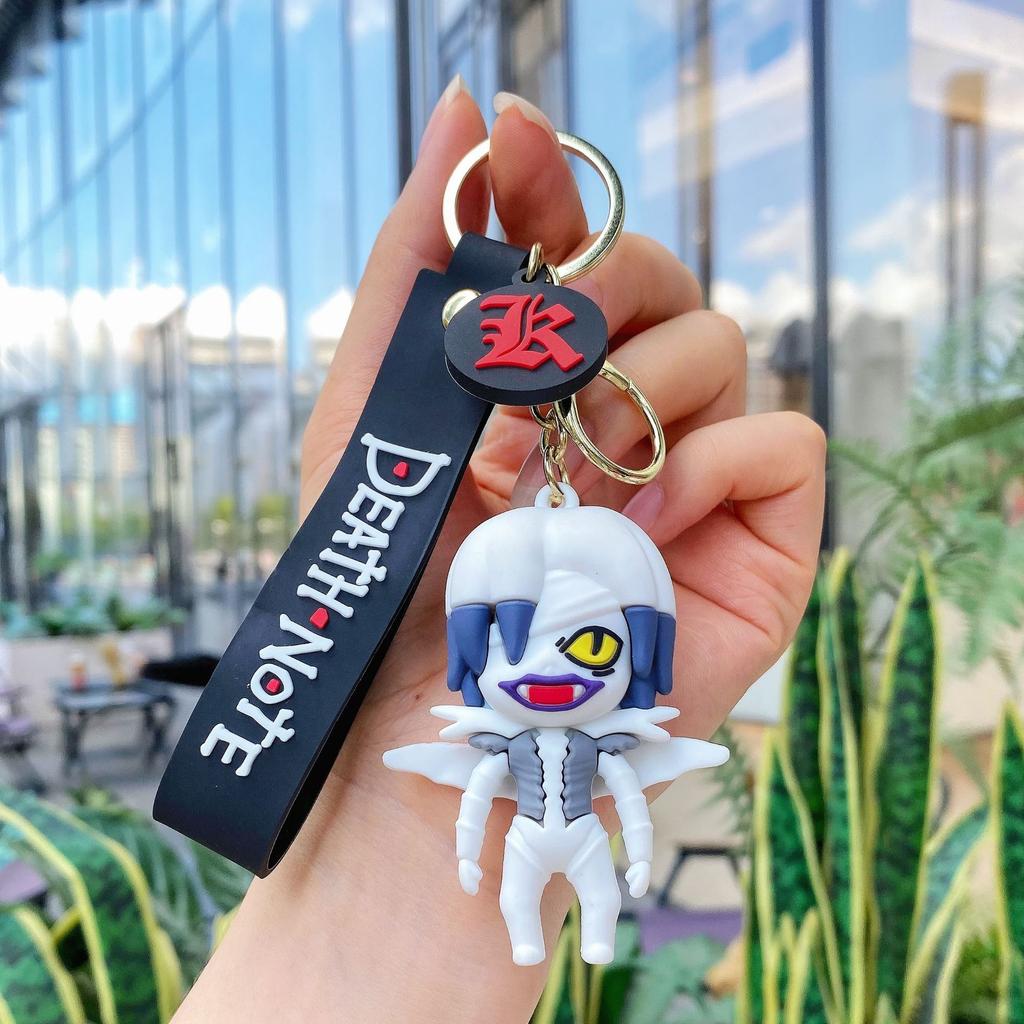 Cartoon New Anime Keychain Women Men Key Chain Double Sided Pendant Key Holder Acrylic Jewelry For Children Birthday Gift Presents
