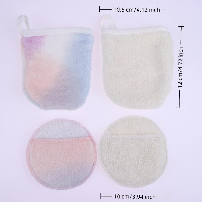 Makeup Remover Cleansing Gloves Reusable Soft Microfiber Face Care Towel Beauty Facial Cleansing Cloth Skin Care