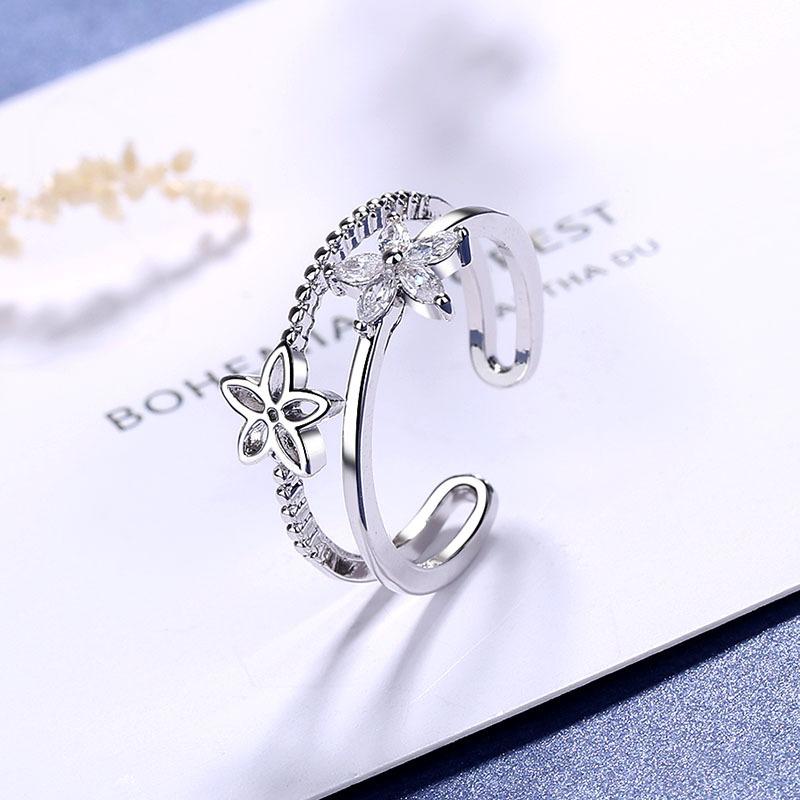 Lindon Klassischer Zirkonring aus Kupferlegierung, Damenschmuck, Hochzeitsversprechen, Partygeschenk