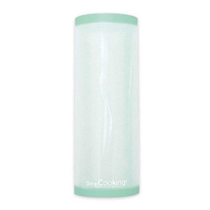 Tapis de préparation et cuisson - scrapcooking - 30x40 cm - silicone platinum - vert d'eau - anti-dérapant