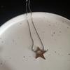 Pendant Necklace Y2k Neck Jewelry Star Pendant Choker Chain Choker Chain Necklaces Alloy Material Birthday Gift for Girl